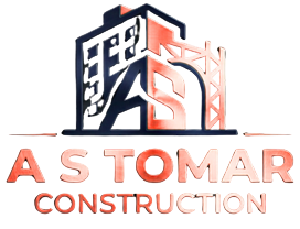 A S Tomar Construction Logo